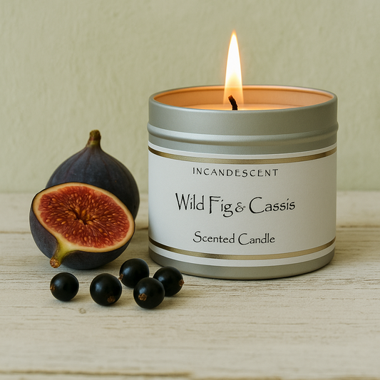 WILD FIG & CASSIS tin candle 200g