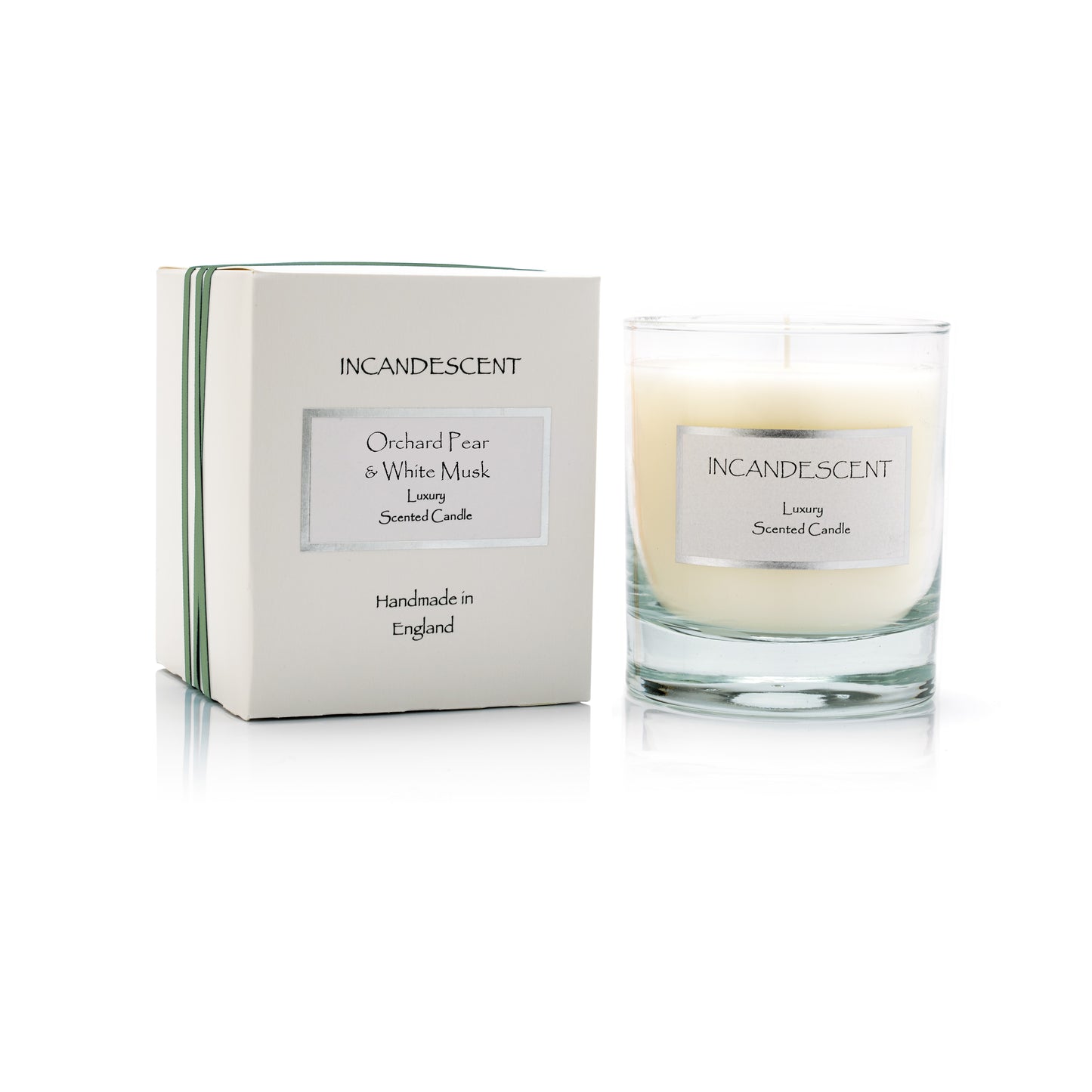ORCHARD PEAR & WHITE MUSK signature candle 200g