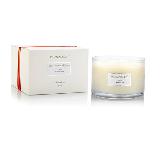 SPICED APPLE & PUMPKIN large 4 wick candle 1000g