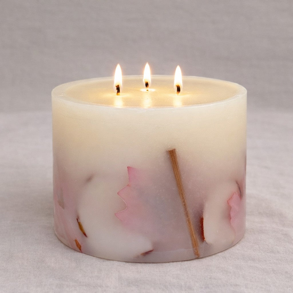 SPICED APPLE & PUMPKIN 150mm 3 wick botanical candle