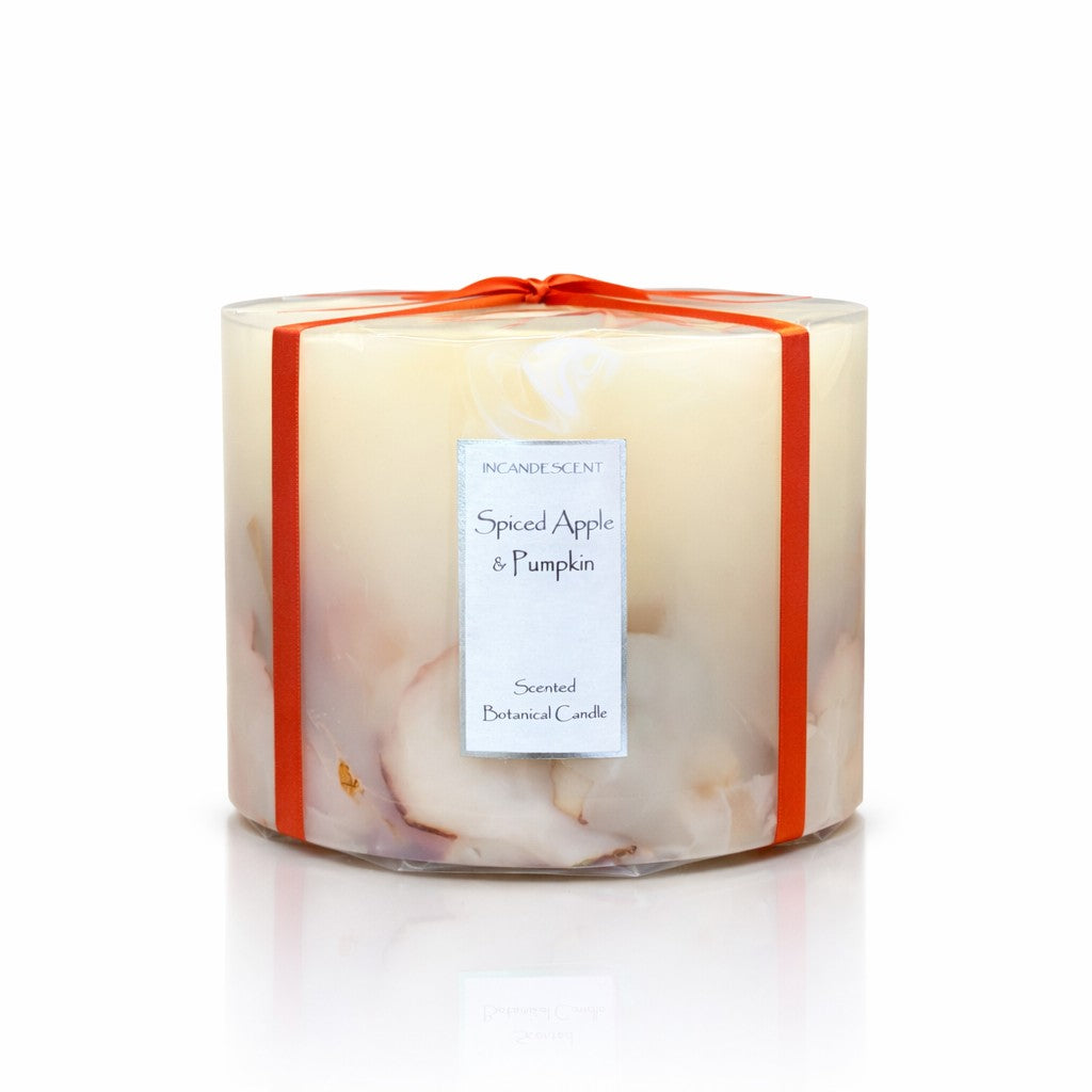 SPICED APPLE & PUMPKIN 150mm 3 wick botanical candle