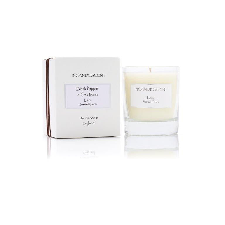 BLACK PEPPER & OAK MOSS signature candle 200g