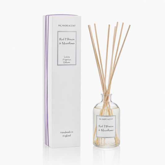 RED HIBISCUS & MOONFLOWER fragrance diffuser 100ml